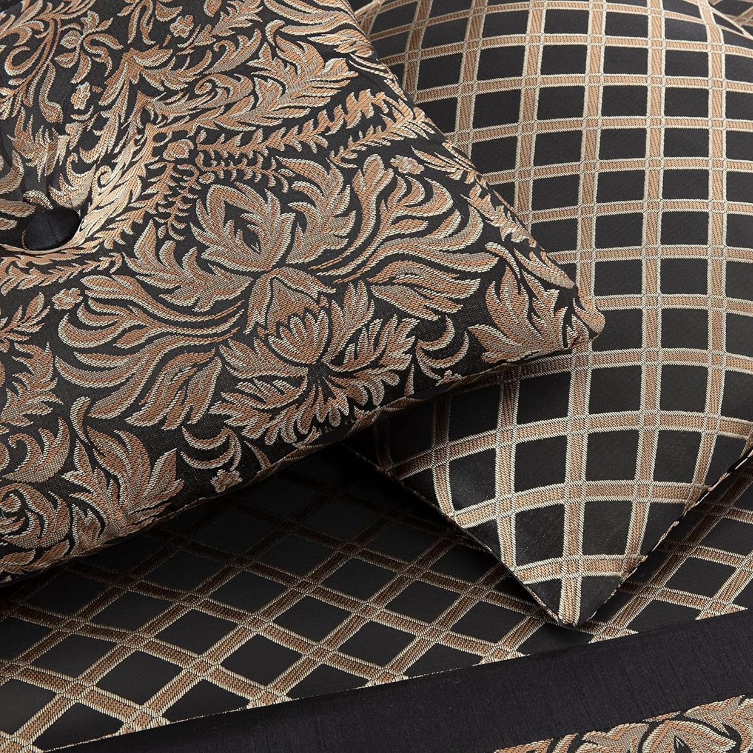 Imperial Damask 7-Piece Quilt Cover Set: image 2